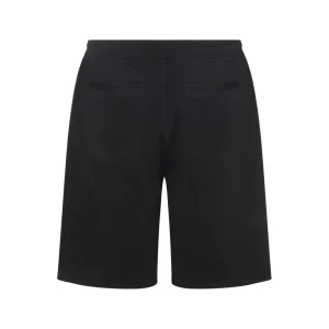 BLACK COTTON SHORTS