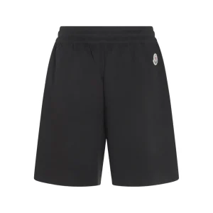 BLACK COTTON SHORTS