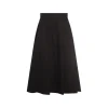 BLACK COTTON SKIRT