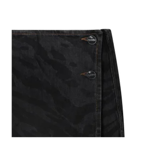 BLACK COTTON SKIRT