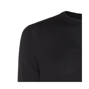 BLACK COTTON SWEATER