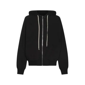BLACK COTTON SWEATSHIRT