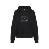 BLACK COTTON SWEATSHIRT
