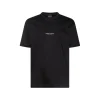 BLACK COTTON T-SHIRT