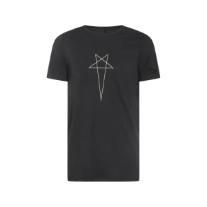 BLACK COTTON T-SHIRT