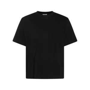 BLACK COTTON T-SHIRT