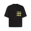 BLACK COTTON T-SHIRT