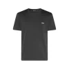 BLACK COTTON T-SHIRT
