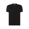 BLACK COTTON T-SHIRT