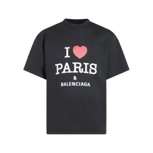 BLACK COTTON T-SHIRT