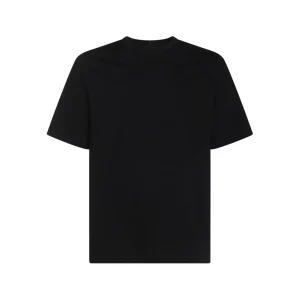 BLACK COTTON T-SHIRT