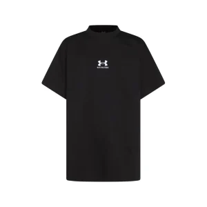 BLACK COTTON T-SHIRT