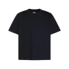 BLACK COTTON T-SHIRT