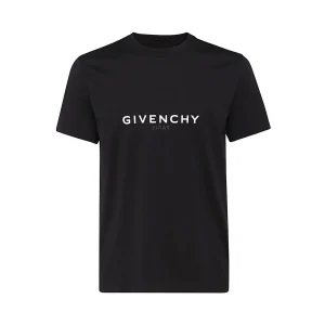 BLACK COTTON T-SHIRT