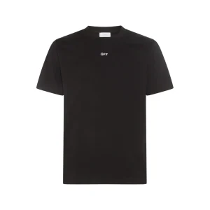 BLACK COTTON T-SHIRT