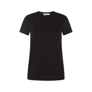 BLACK COTTON T-SHIRT