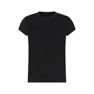 BLACK COTTON T-SHIRT
