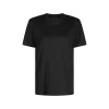 BLACK COTTON T-SHIRT