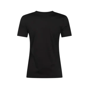 BLACK COTTON T-SHIRT