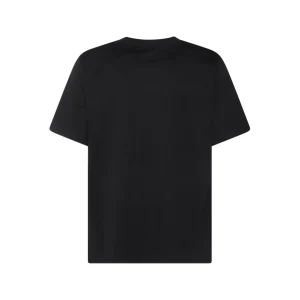 BLACK COTTON T-SHIRT