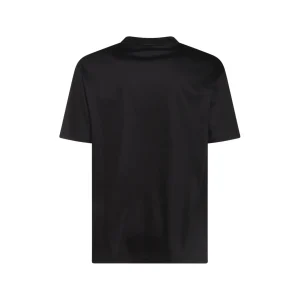 BLACK COTTON T-SHIRT