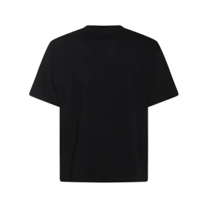 BLACK COTTON T-SHIRT