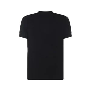 BLACK COTTON T-SHIRT