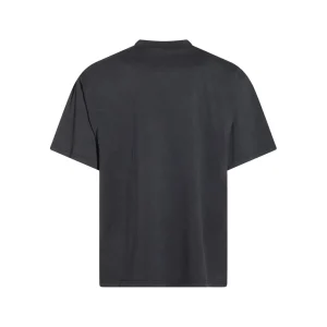 BLACK COTTON T-SHIRT