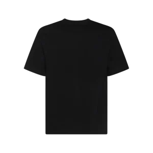 BLACK COTTON T-SHIRT