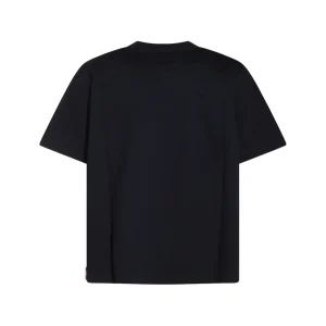 BLACK COTTON T-SHIRT