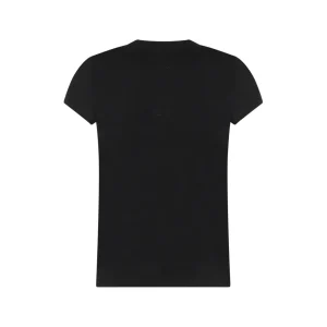 BLACK COTTON T-SHIRT