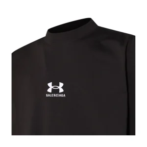 BLACK COTTON T-SHIRT