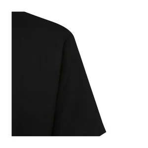 BLACK COTTON T-SHIRT
