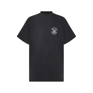 BLACK COTTON UNDER ARMOUR T-SHIRT