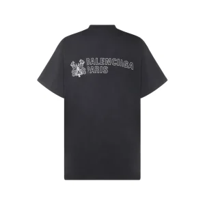 BLACK COTTON UNDER ARMOUR T-SHIRT