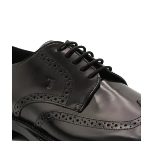 BLACK LACE UP SHOES