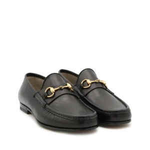 BLACK LEATHER 1953 HORSEBIT LOAFERS