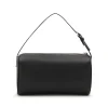 BLACK LEATHER 90' S SHOULDER BAG