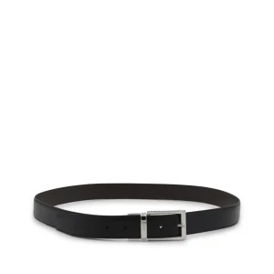 BLACK LEATHER BELT