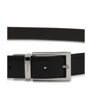 BLACK LEATHER BELT