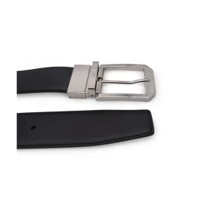 BLACK LEATHER BELT