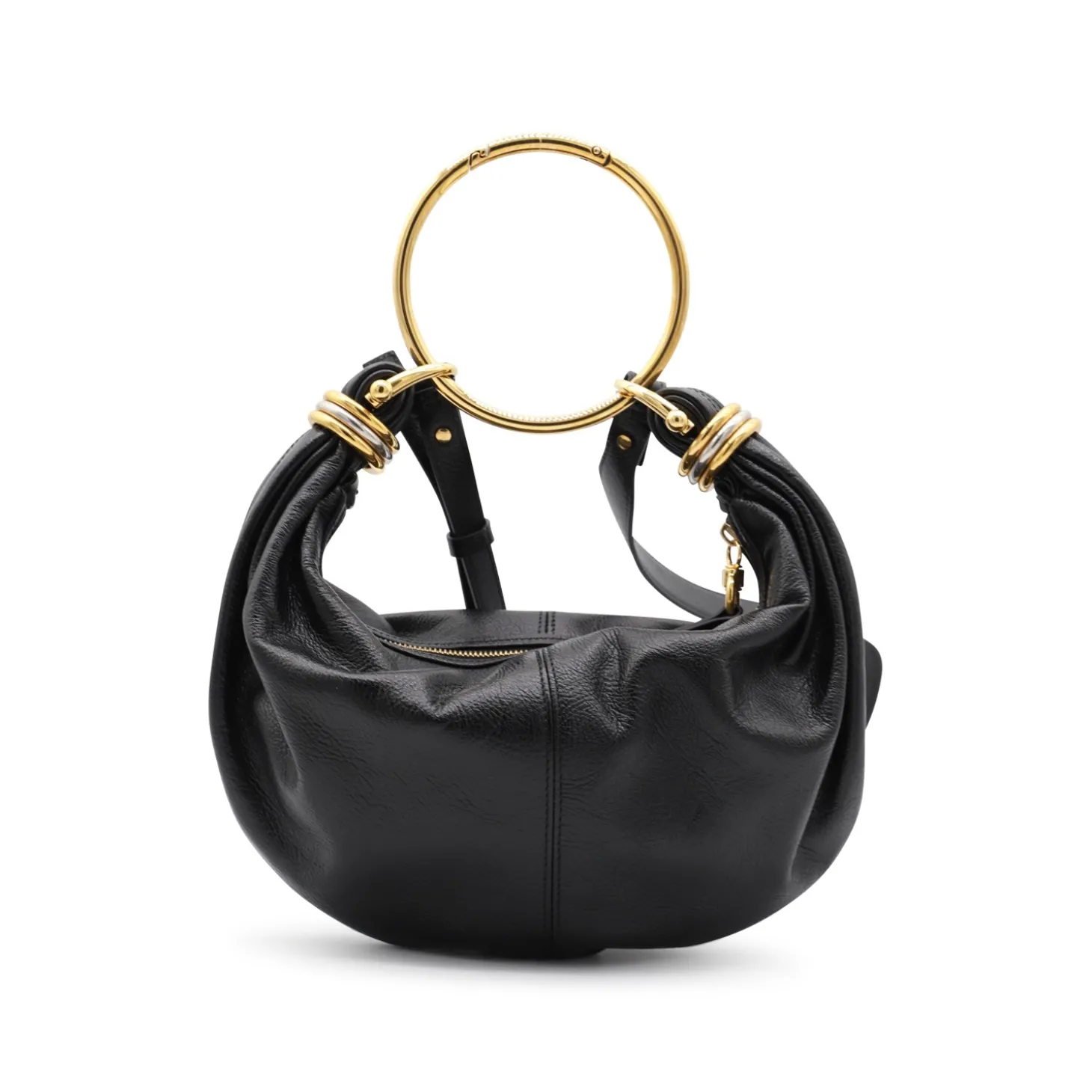 black_leather_bracelet_ho_0.webp BLACK LEATHER BRACELET HOBO BAG
