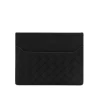 BLACK LEATHER CARD HOLDER