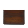 BLACK LEATHER CARD HOLDER