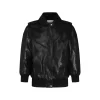BLACK LEATHER JACKET