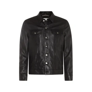 BLACK LEATHER JACKET
