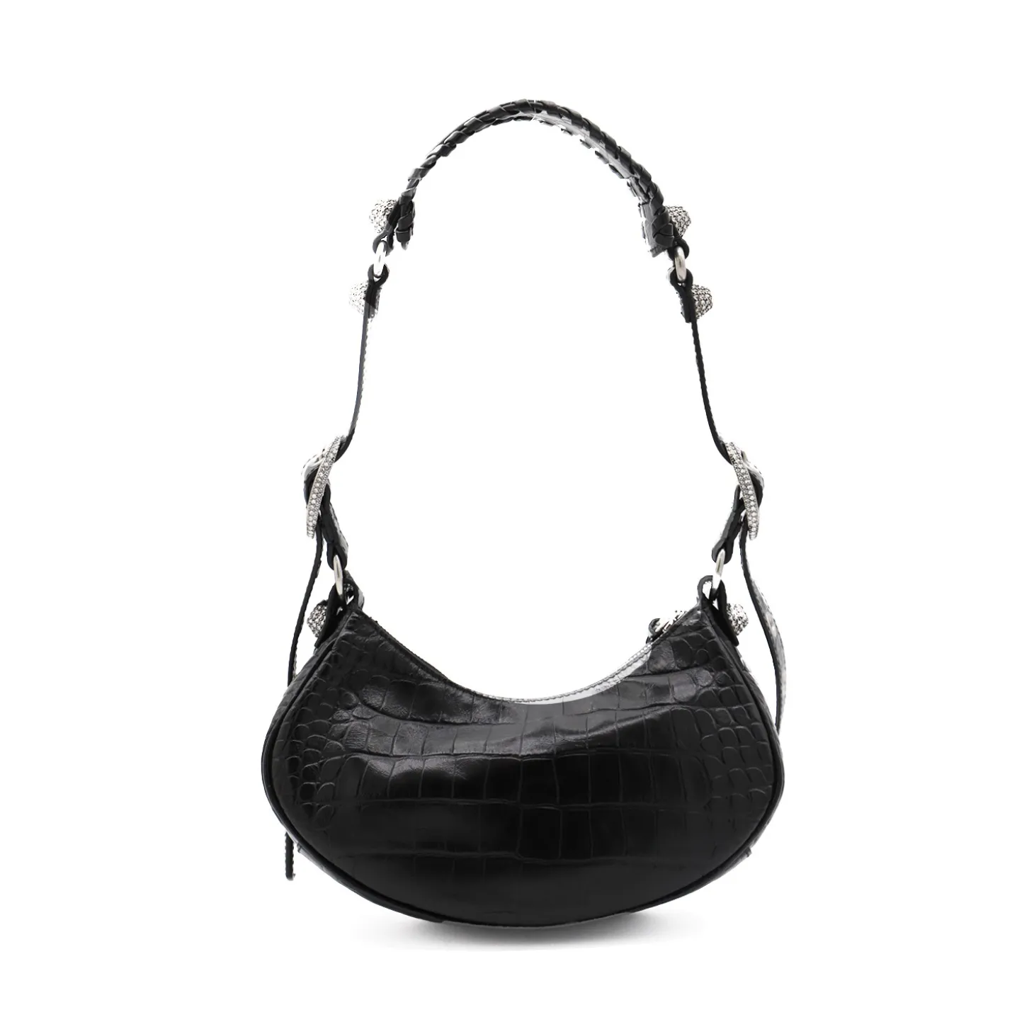 black_leather_le_cagole_x_2.webp BLACK LEATHER LE CAGOLE XS SHOULDER BAG