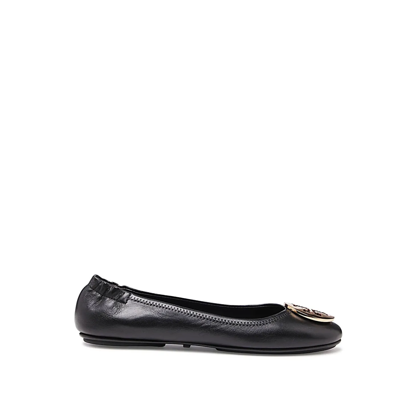 black_leather_minnie_ball_0.webp BLACK LEATHER MINNIE BALLERINA SHOES