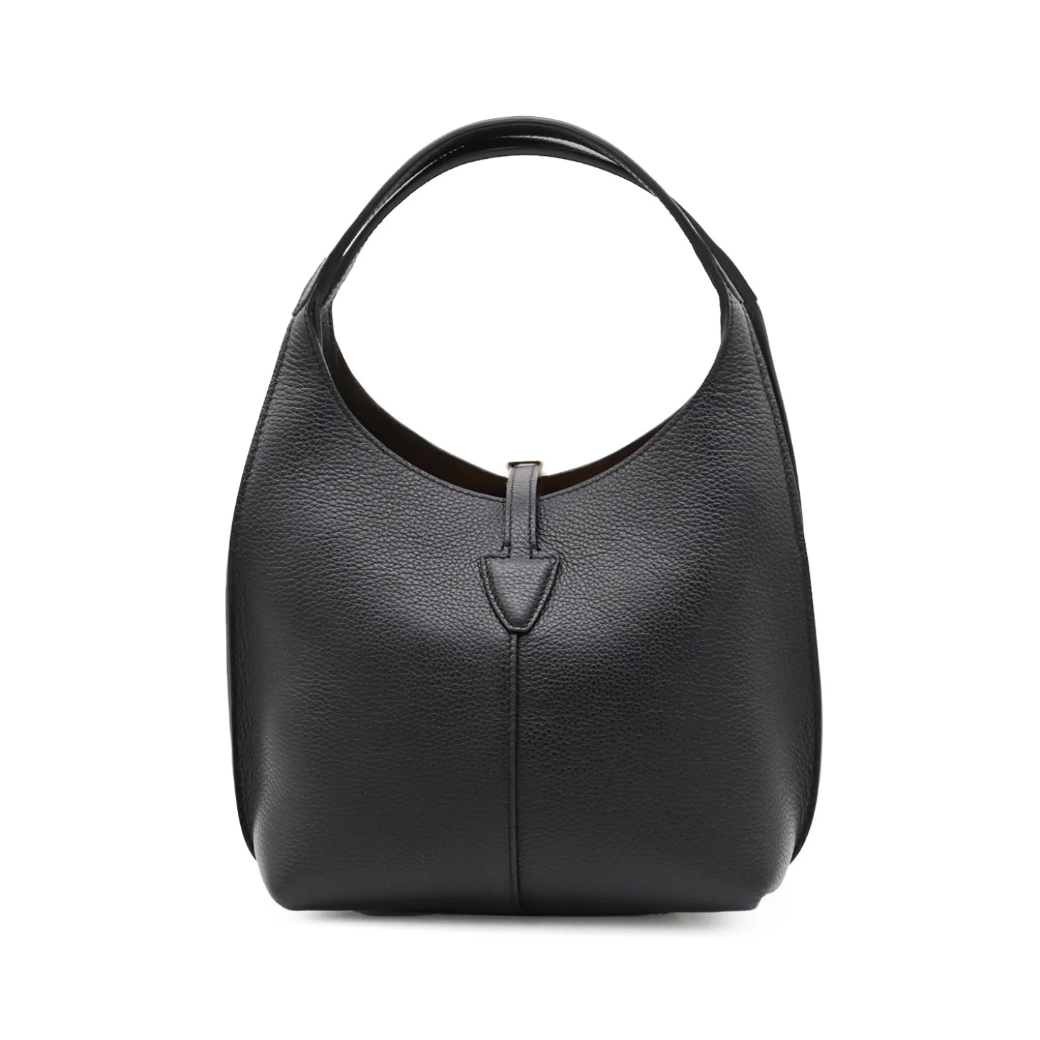 black_leather_top_handle__2.webp BLACK LEATHER TOP HANDLE BAG