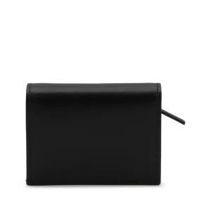 BLACK LEATHER WALLET